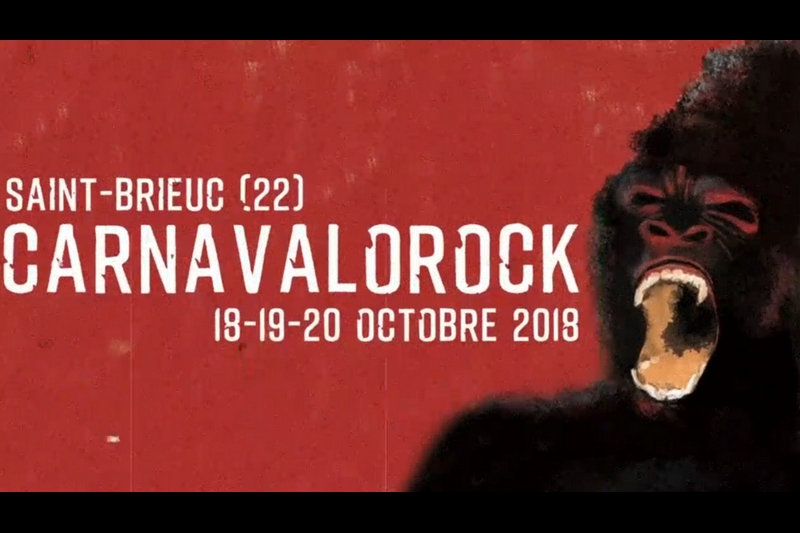 affiche de Carnavalorock 2018