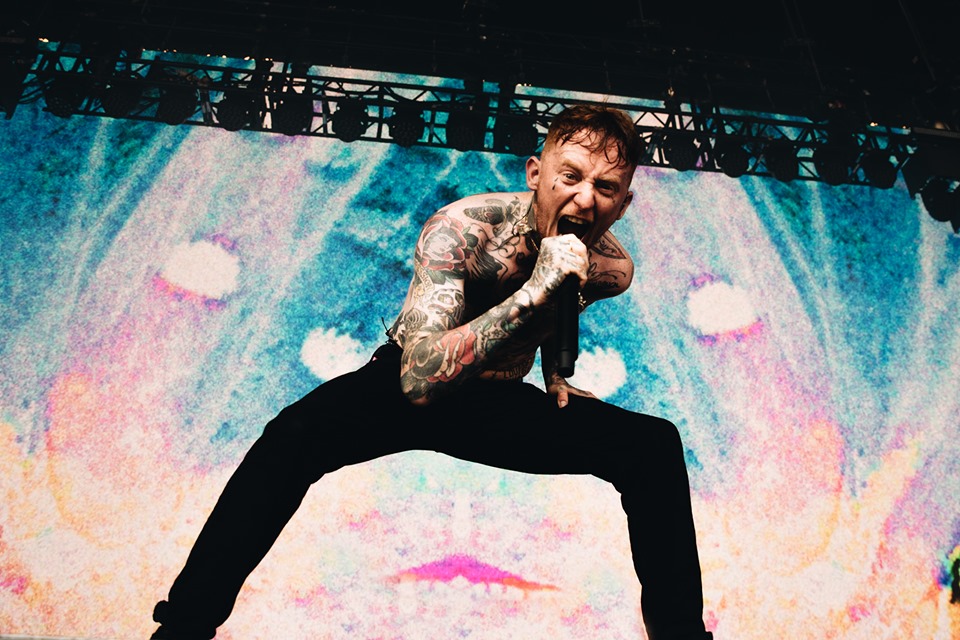 Frank Carter à l'Elysée Montmartre - photo non contractuelle