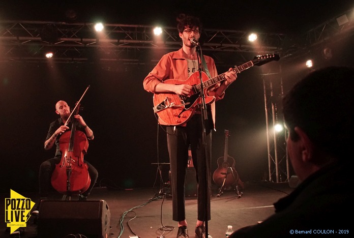 Mathyas Vj au violoncelle, Alexandre Joseph à la guitare et au chant - La Boule Noire - Paris - Samedi 09/11/2019