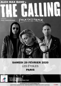 Affiche The Calling Etoiles 29 février 2020