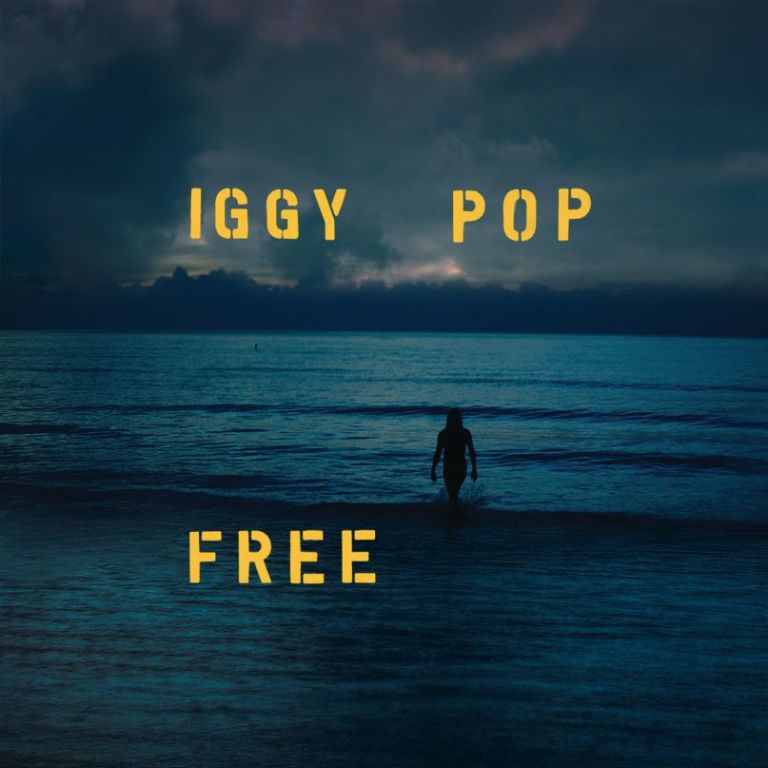 Iggy Pop en tournée - Jaquette de l'album Free