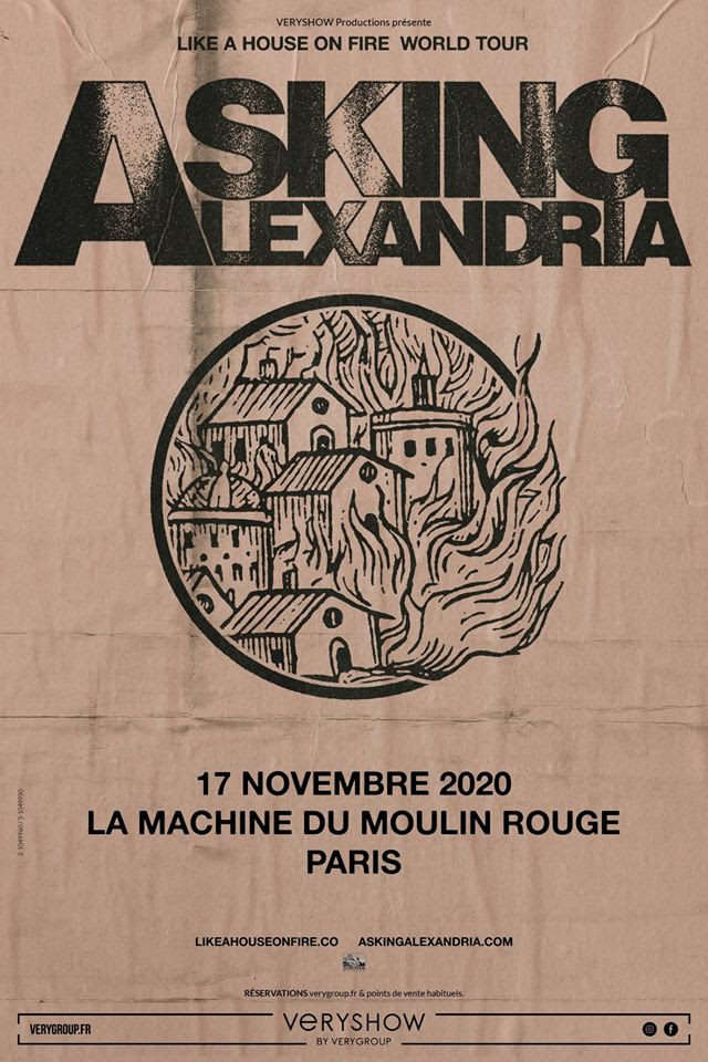 Asking Alexandria Paris 2020