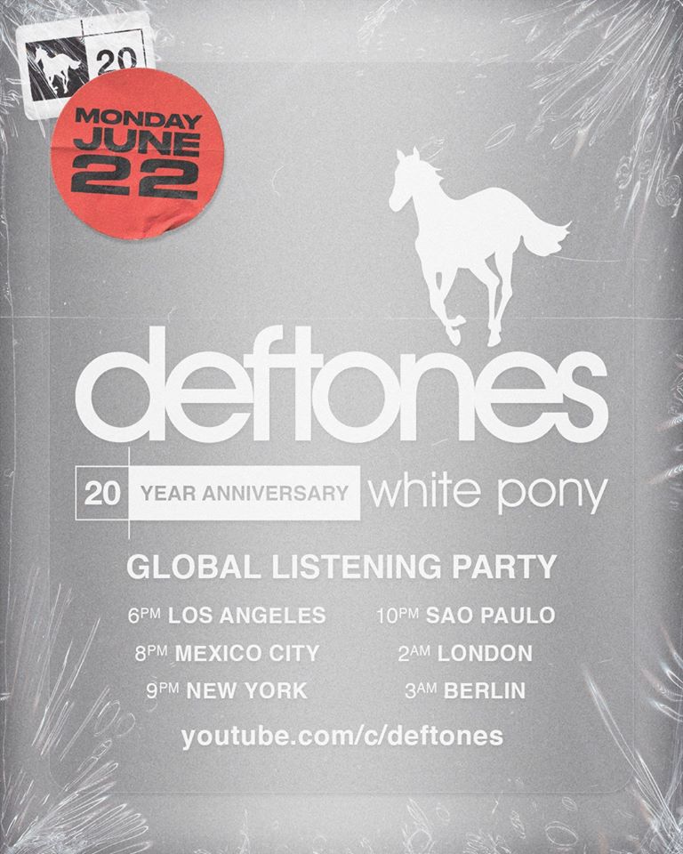 Anniversaire white pony