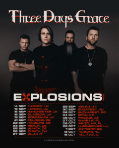 Three Days Grace Europe 2022