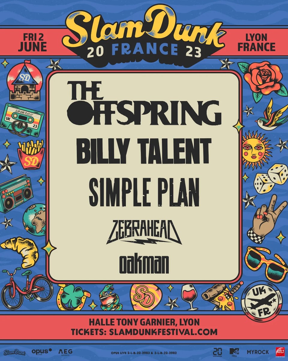 affiche Slam Dunk France 2023