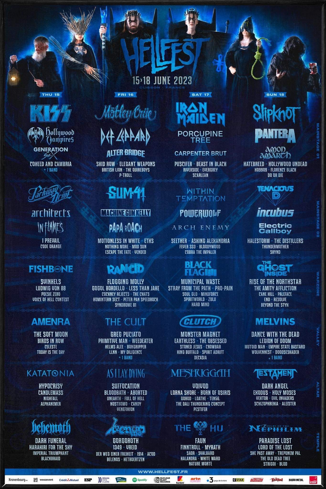 Hellfest 2023 line up