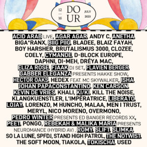 Dour festival 2023 programmation