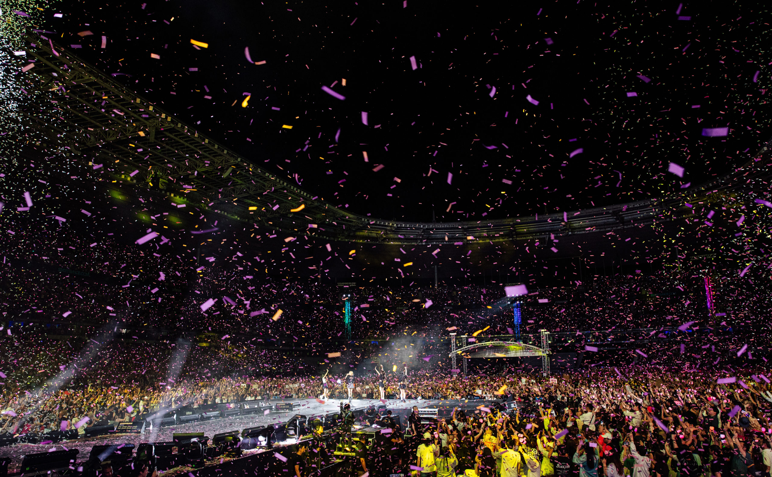 Lisa, Jennie, Rosé, Jisoo, Blackpink au Stade De France