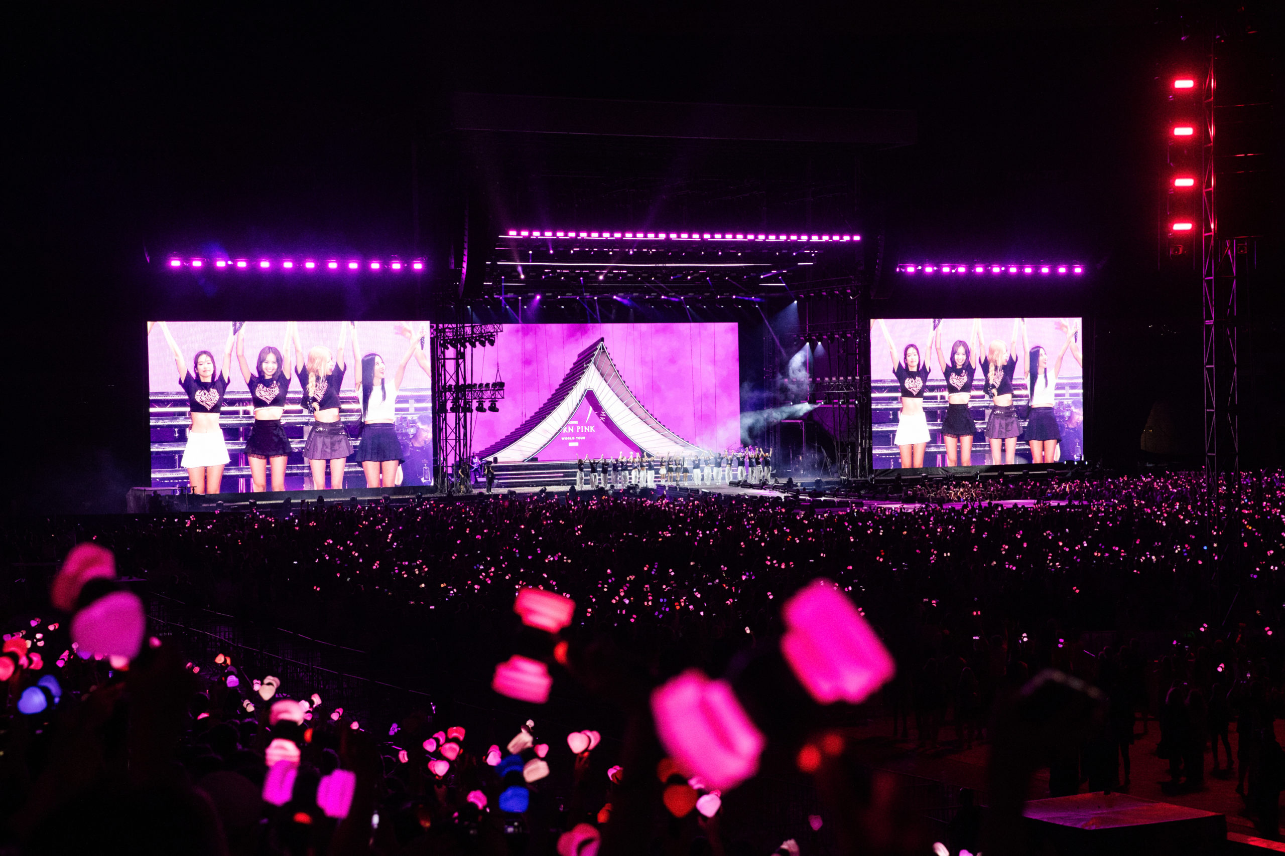 Lisa, Jennie, Rosé, Jisoo, Blackpink au Stade De France