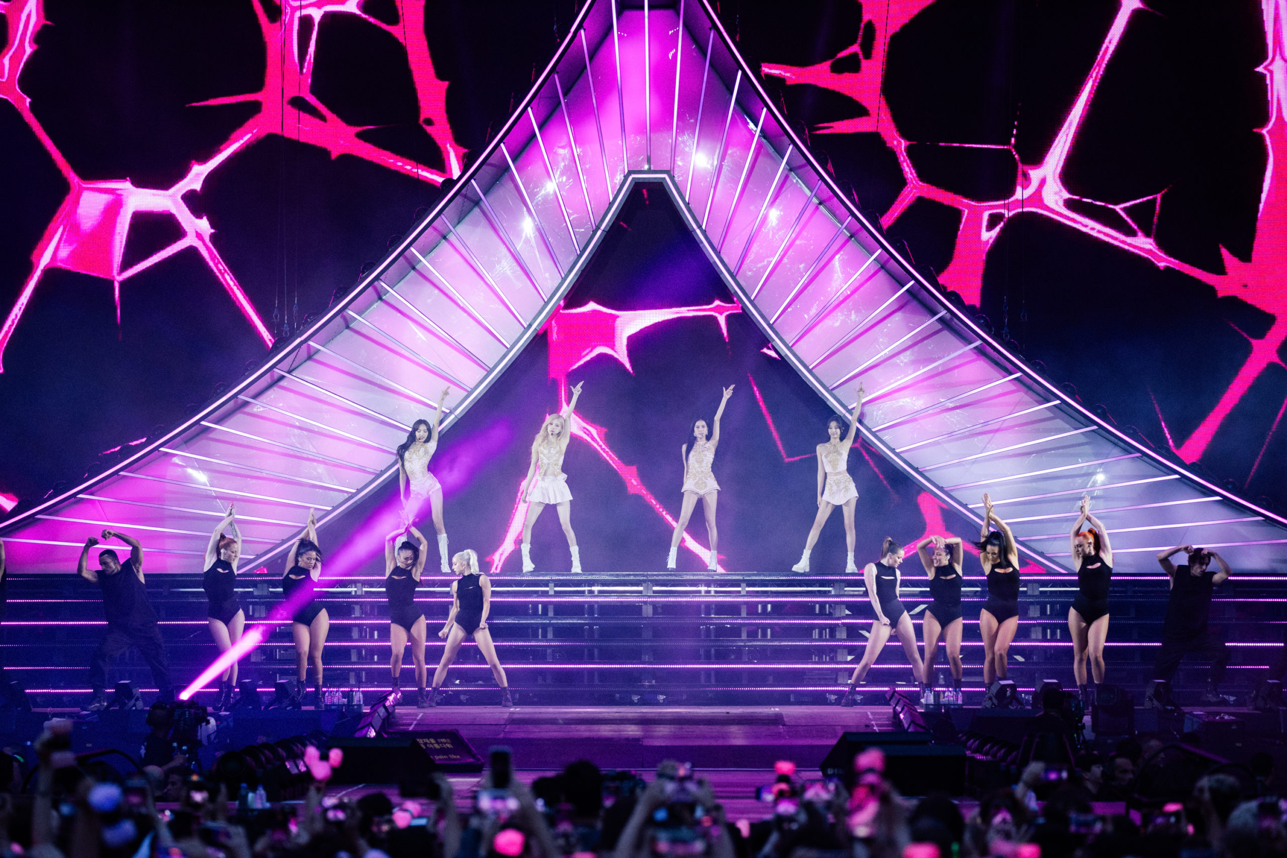 Lisa, Jennie, Rosé, Jisoo, Blackpink au Stade De France