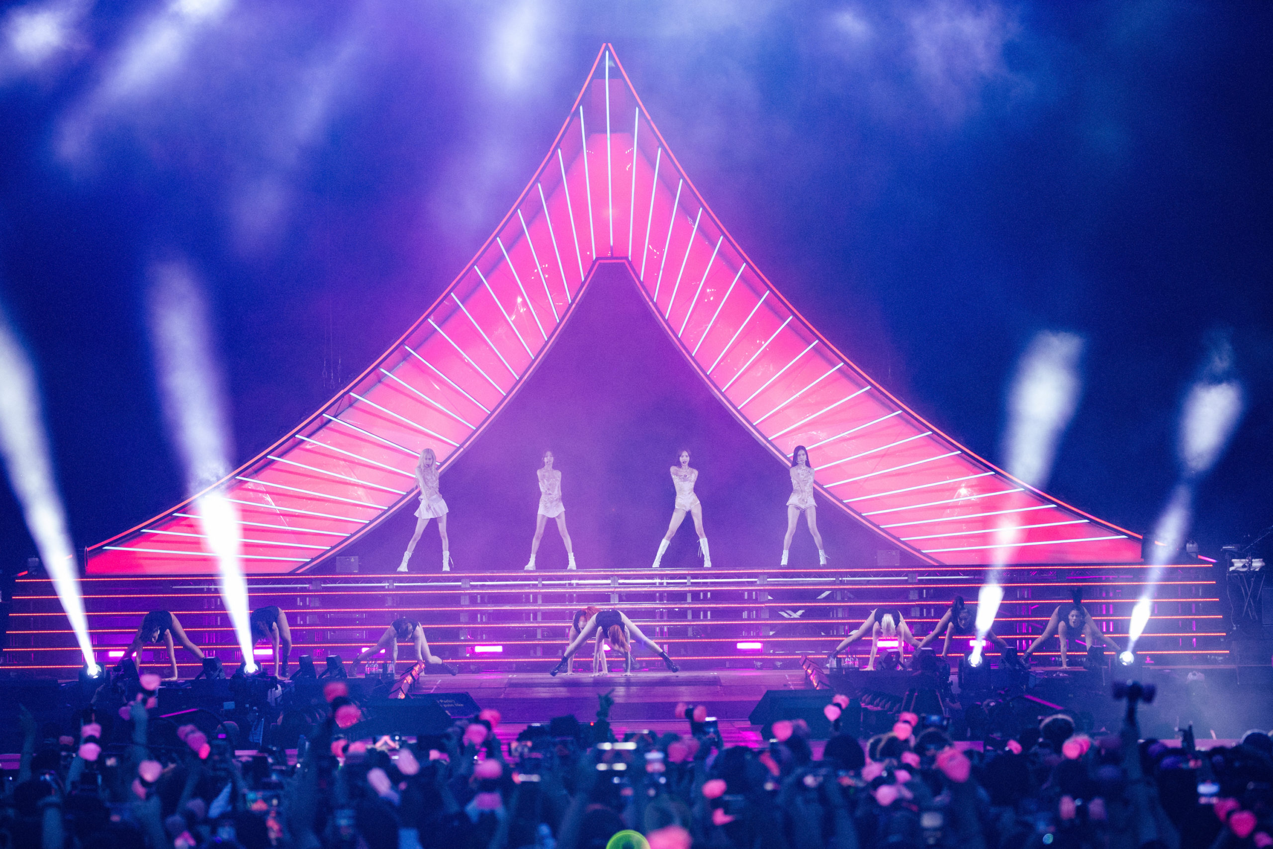 Lisa, Jennie, Rosé, Jisoo, Blackpink au Stade De France