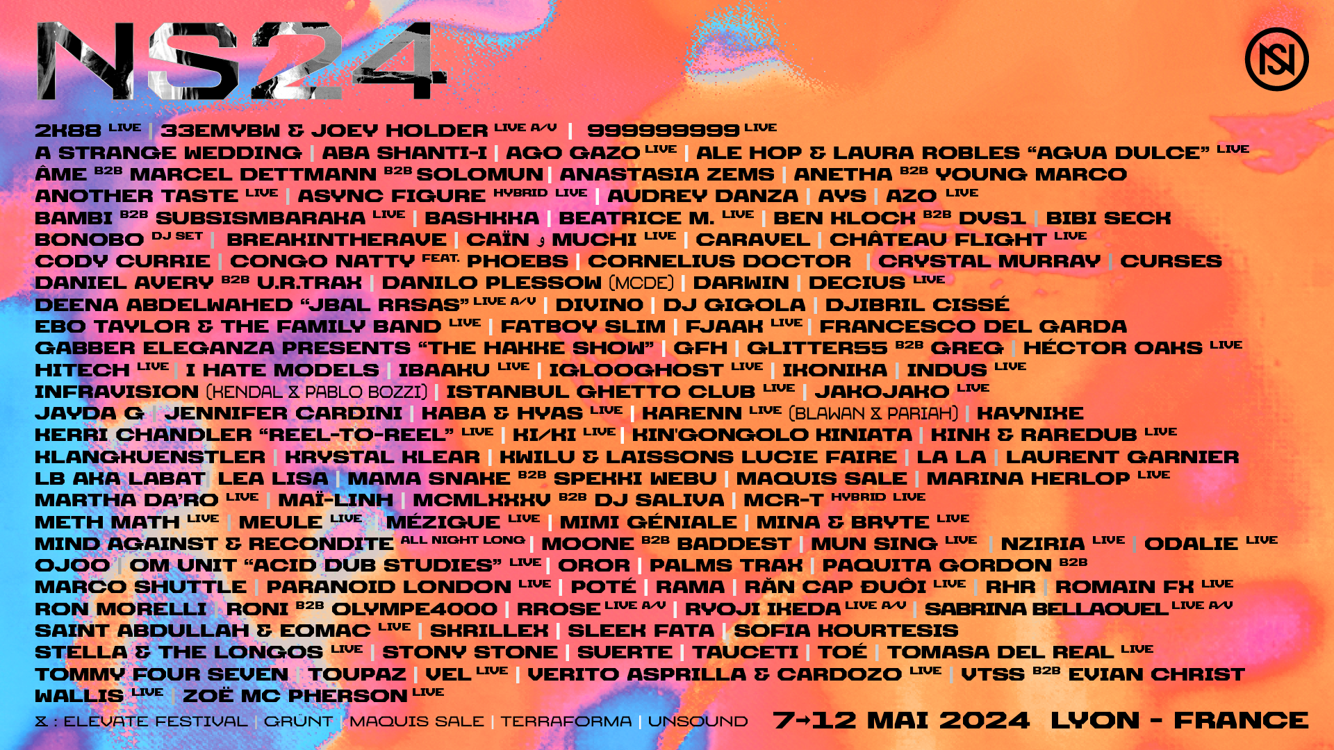 Nuits Sonores 2024