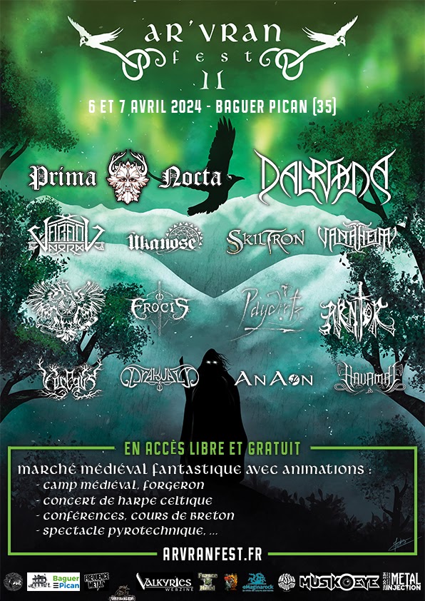 Ar' Vran Fest - Affiche 2024