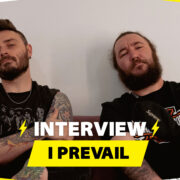 Eric Vanlerberghe et Dylan Bowman du groupe I Prevail