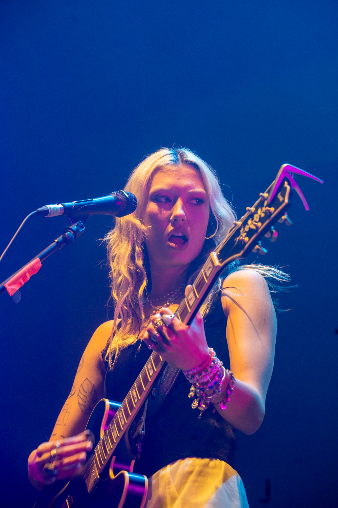 Concert de girl in red, zenith de paris