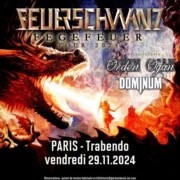 Affiche Feuerschwanz Fegefeuer Paris Trabendo 2024